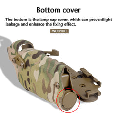 Holster Airsoft type Glock 17 / 19 pour lampe X300 / X300U – plateforme QLS