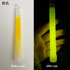 Bâton lumineux chimique 15 cm pour repérage terrain