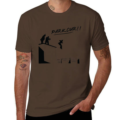 T-shirt Imprimé Parkour