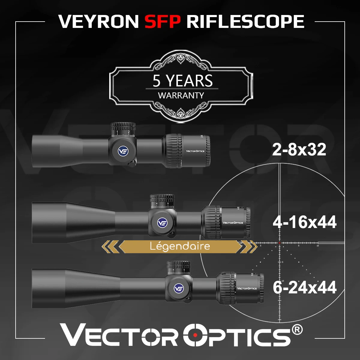 Lunette compacte Veyron SFP - Vector Optics