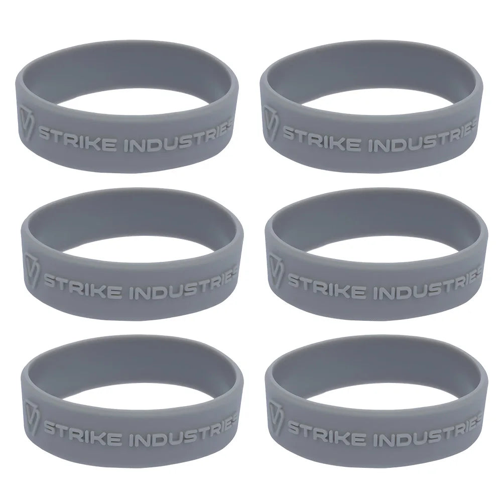 Anneaux marquage chargeurs Airsoft – Gris Strike lot de 6