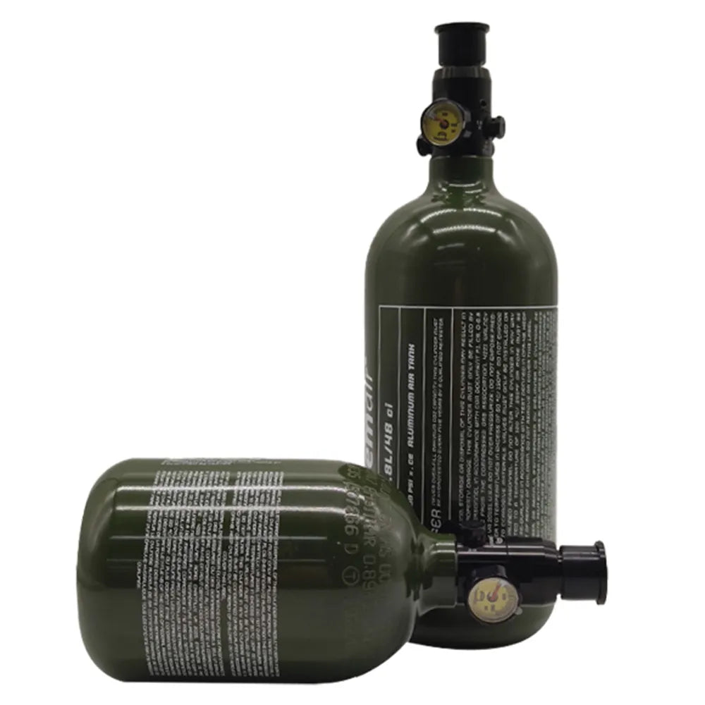 Bouteille HPA aluminium 3 000 PSI avec preset HP – 0,4 ou 0,8 L