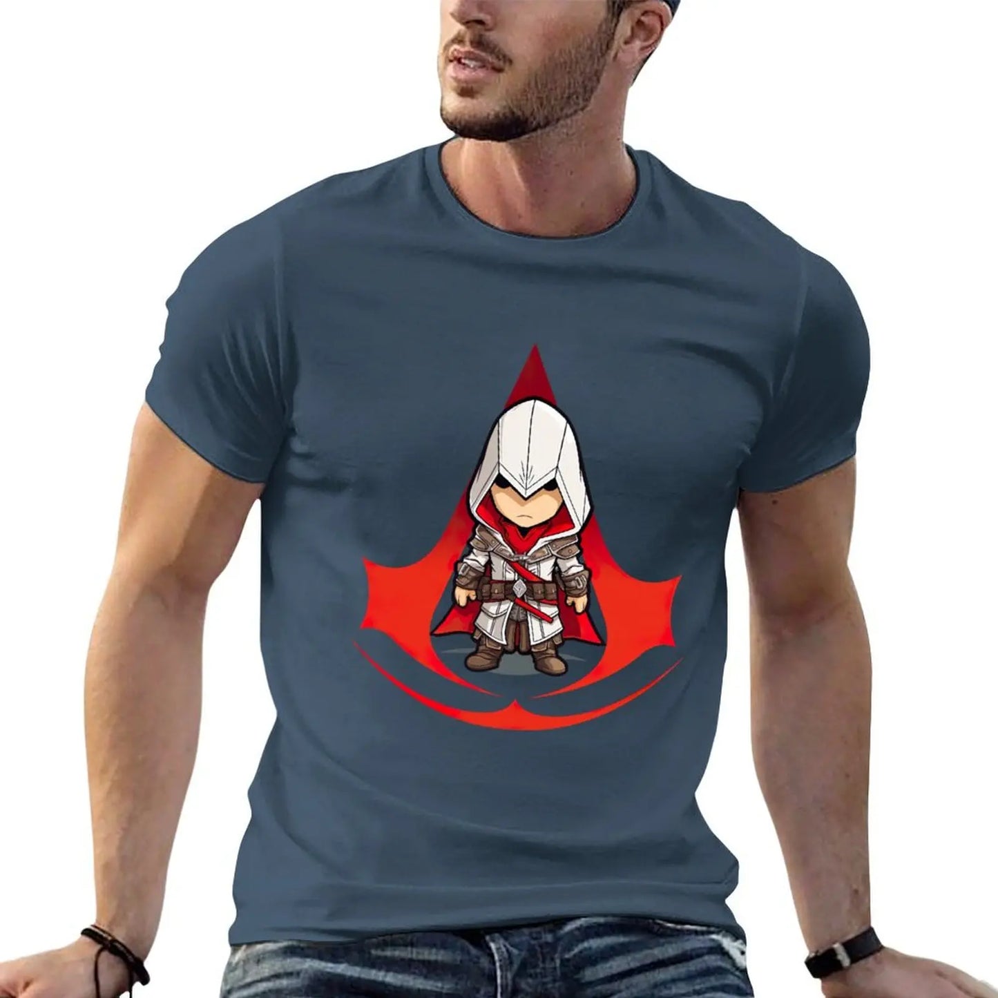 T-shirt Assassin's Creed Chibi avec logo