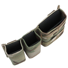 Porte-chargeurs MOLLE 1+2 pour 5,56 / 9 mm – insert rigide