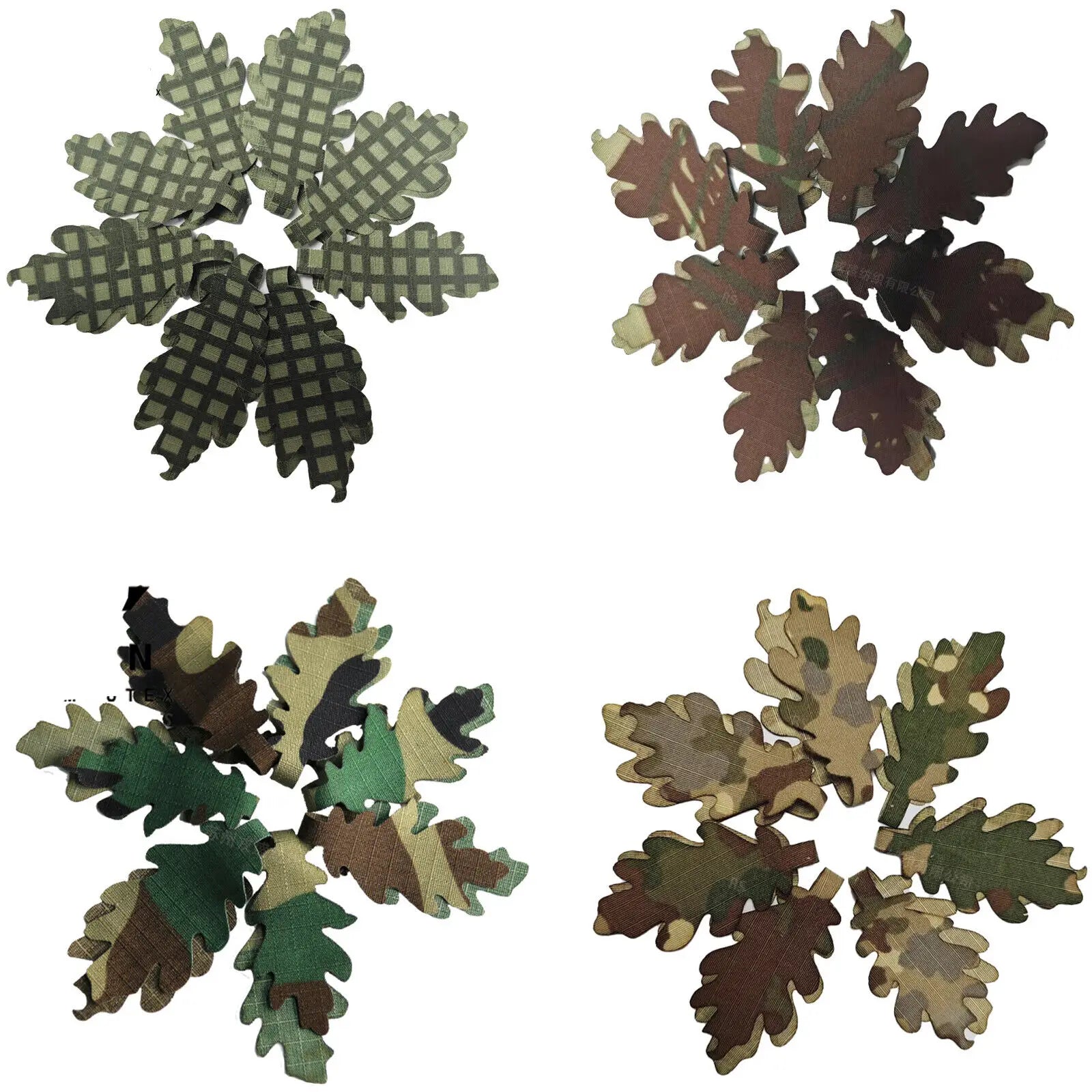 Bandes camouflage 3D 15 cm – lot de 15 pour équipement Airsoft – vue 2