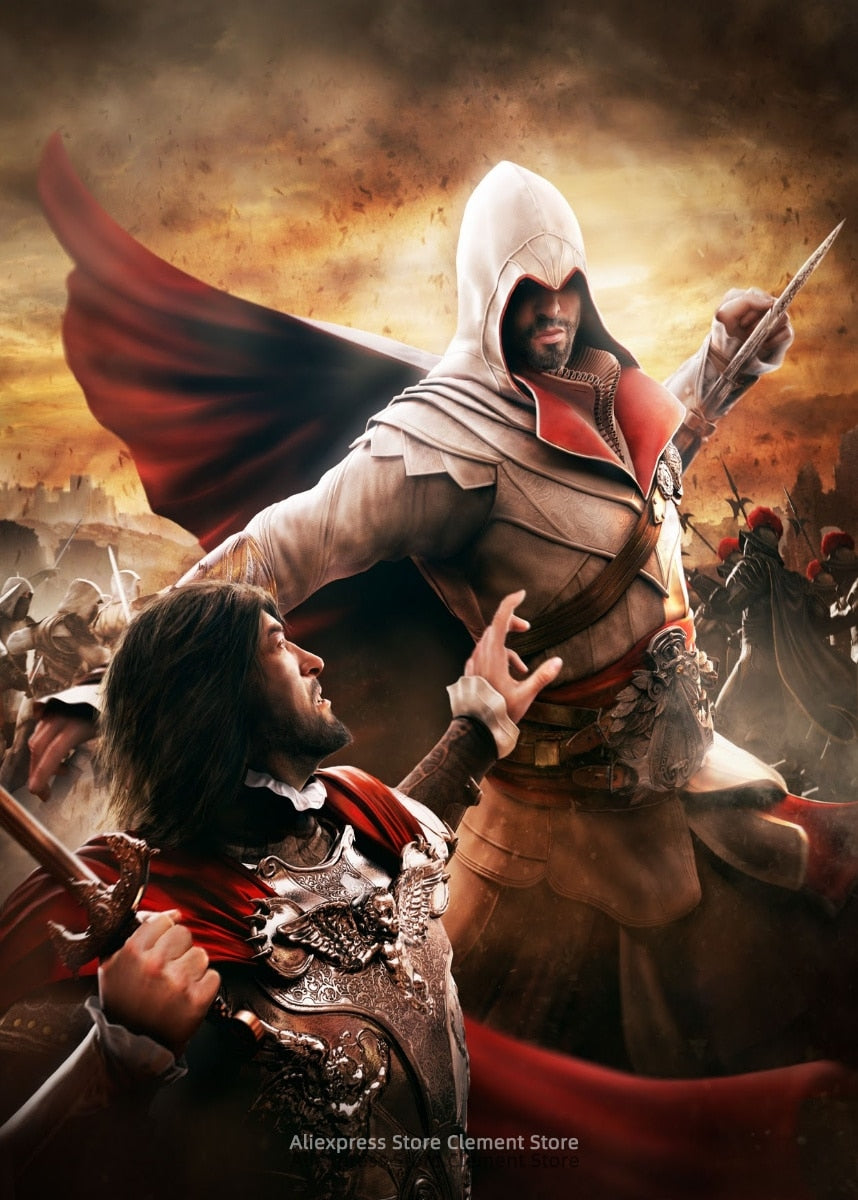 Toile décorative Assassin’s Creed – Plusieurs sagas et formats