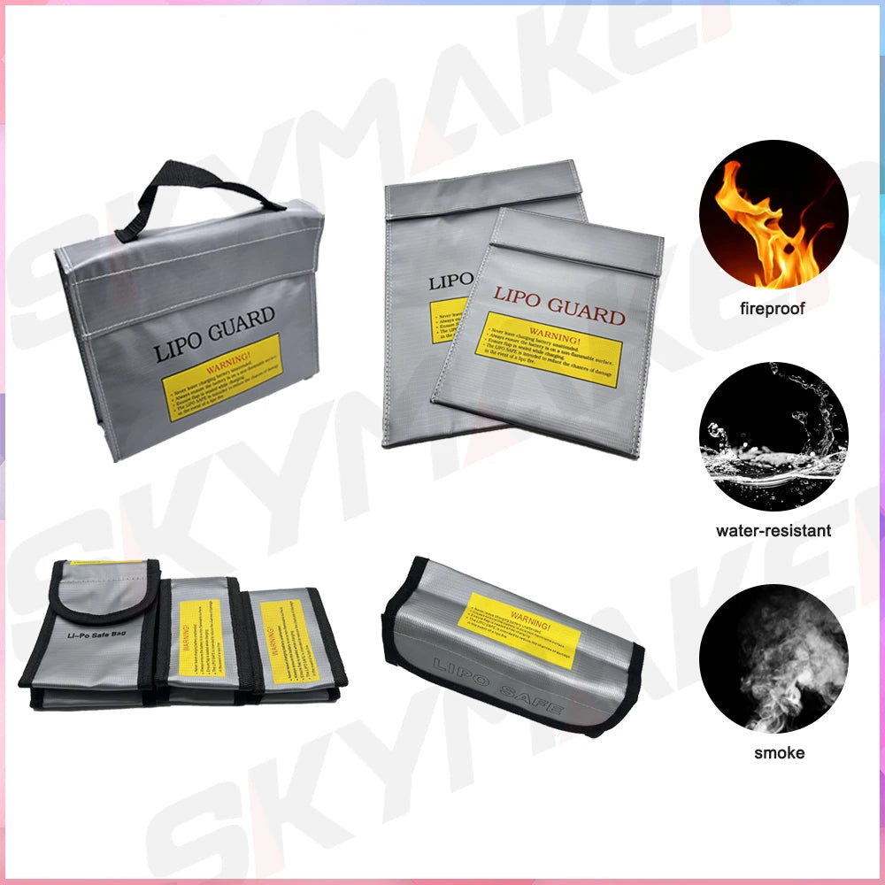 Sac de sécurité pour batterie LiPo – plusieurs formats