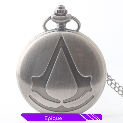 Montre de poche à Quartz, Logo Assassin's Creed