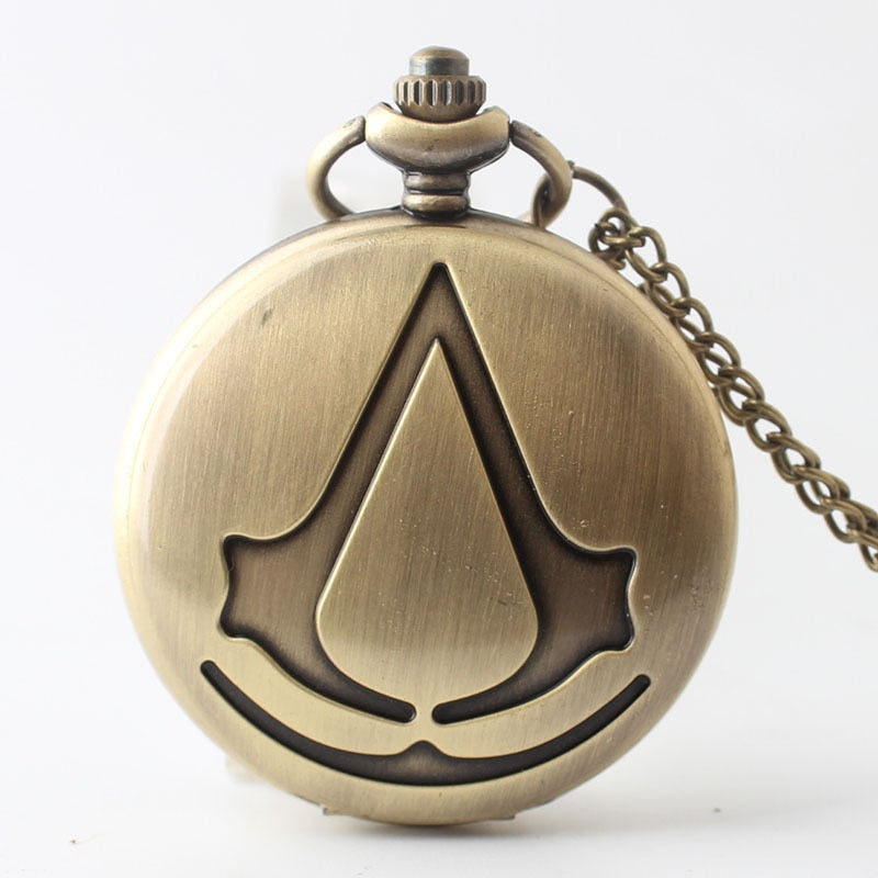 Montre de poche à quartz logo Assassin’s Creed