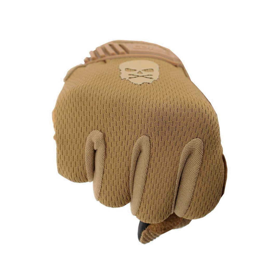 Gants Corso Skull MK2 Tan – vue 3