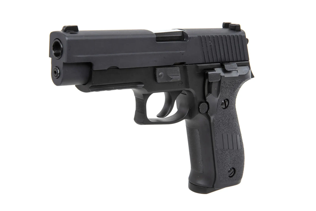 WE F226 GBB Green Gas 6 mm – Noir avec rail