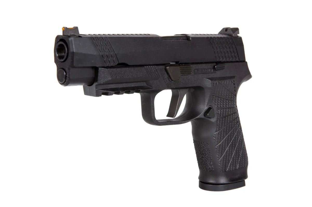 Pistolet airsoft WE F17V2 6 mm — Gaz — Noir