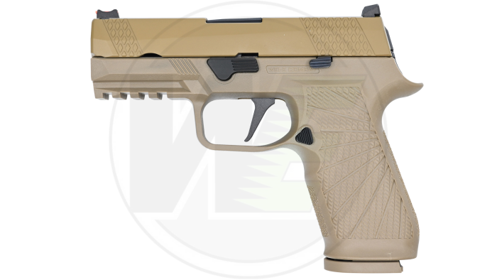 Pistolet WE F18V2 GBB gaz 6 mm — composant du pack AW