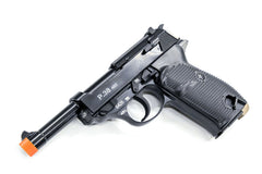 Pistolet WE CP38 L GBB gaz 6 mm — Noir — Réf. WE1056 — composant du pack AW