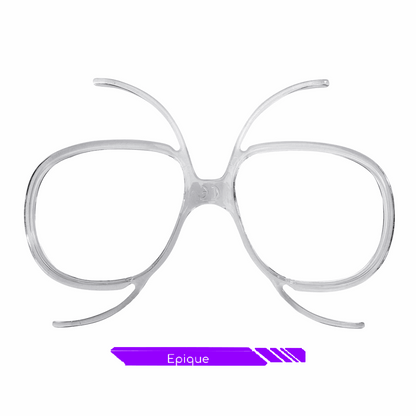 Support Insert à verres correcteurs pour masques balistiques X1000 - Bollé