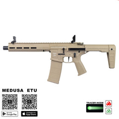 Réplique longue AEGR Theseus Medusa PDW Tracer — POSEIDON — Tan