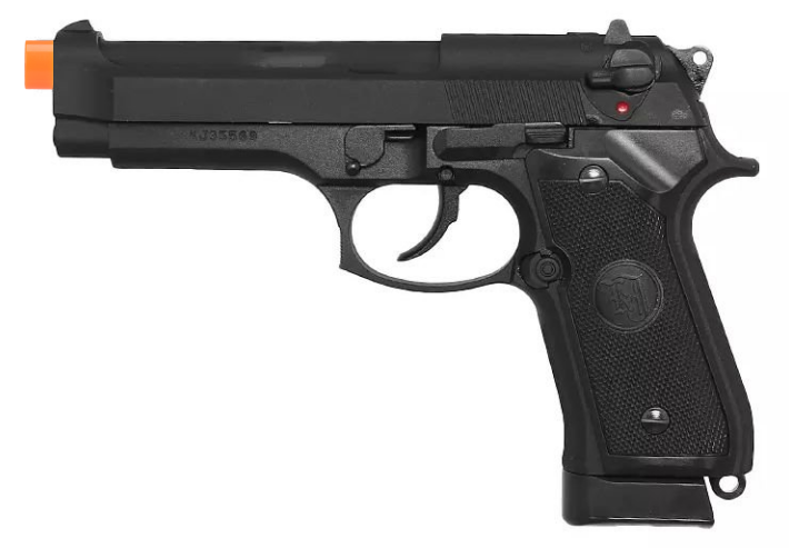 KJ Works M9 Vertec GBB CO₂ 6 mm – Noir