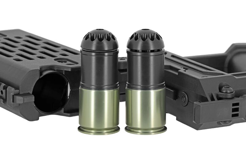 Lance grenade 40mm Double barrel avec 2 grenades Alpha Parts – vue 7