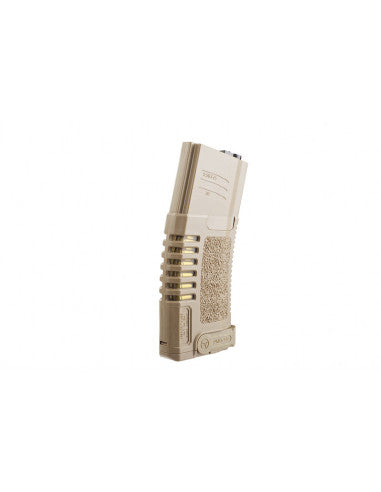 Ares Amoeba chargeur M4 Mid-Cap 140 billes – Tan – pack de 5