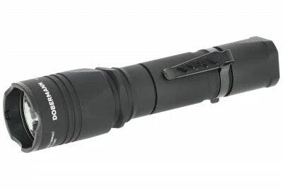Set étendu lampe Dobermann 1000 Lumens Lumière Blanche Noir Armytek