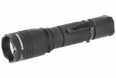 Set étendu lampe Dobermann 1000 Lumens Lumière Blanche Noir Armytek