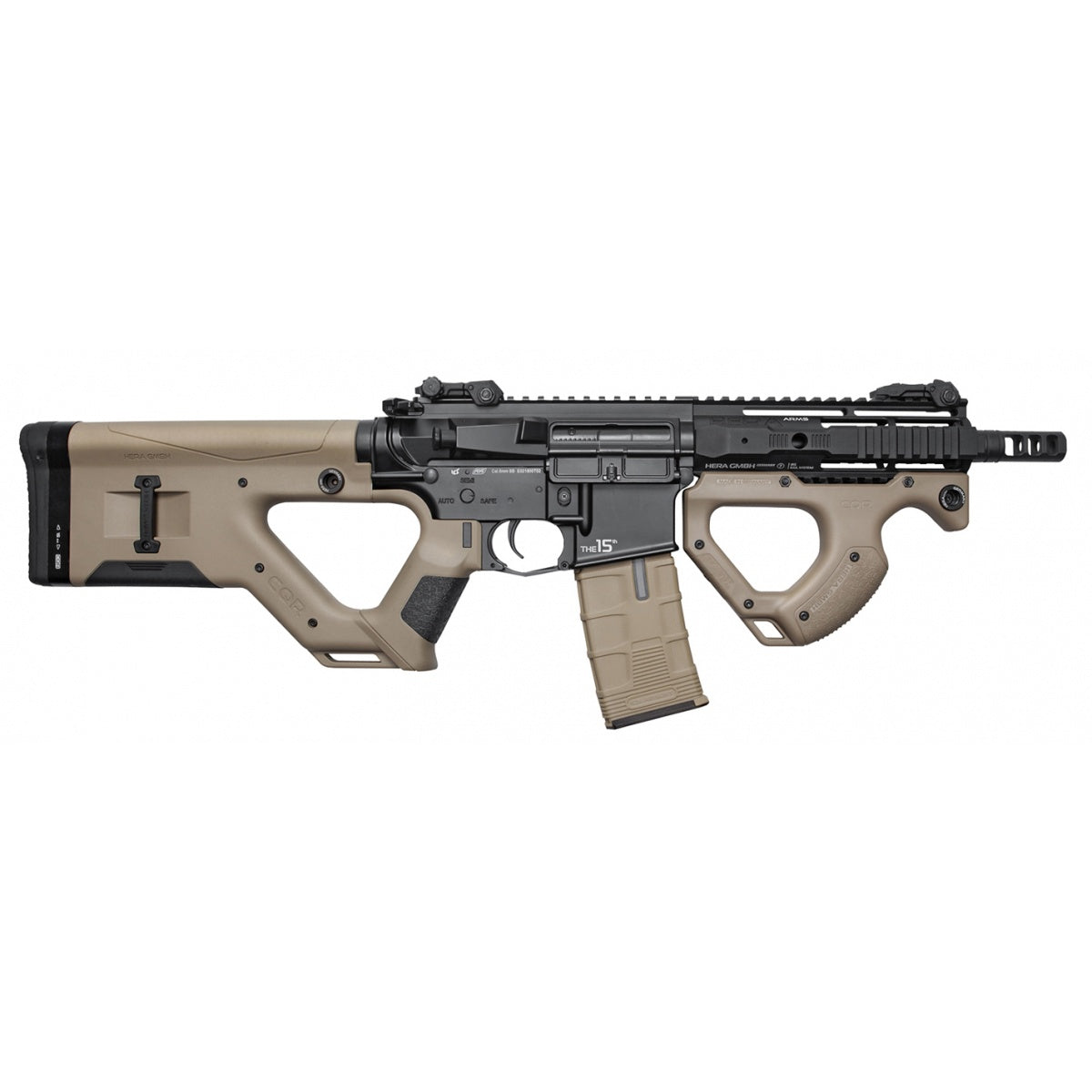 HERA Arms CQR SSS AEG EBB 6 mm Tan – MOSFET