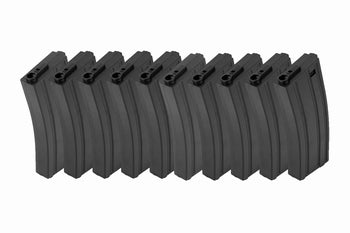 Lot de 10 chargeurs Mid-Cap ASG M4/M16 140 billes – 19615