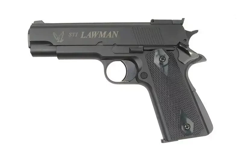 Pistolet à gaz ASG STI Lawman 6 mm — composant du pack AW