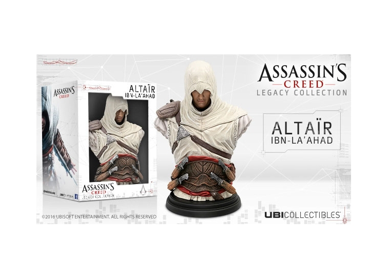 Figurine / Buste Altair Ibn-La'Ahad , 19 cm, Assassin's Creed