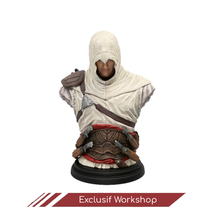 Figurine / Buste Altair Ibn-La'Ahad , 19 cm, Assassin's Creed