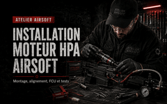 Installation moteur HPA Airsoft – montage, alignement, FCU et tests
