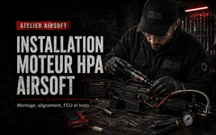 Installation moteur HPA Airsoft – montage, alignement, FCU et tests