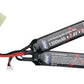 Batterie LiPo 2 éléments 7,4V 1300mAh ASG