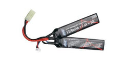 Batterie LiPo 7,4 V 1 300 mAh 20C double stick Mini-Tamiya – ASG