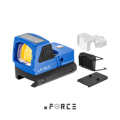 POINT ROUGE MINI SOLAIRE BLEU — JA00070
