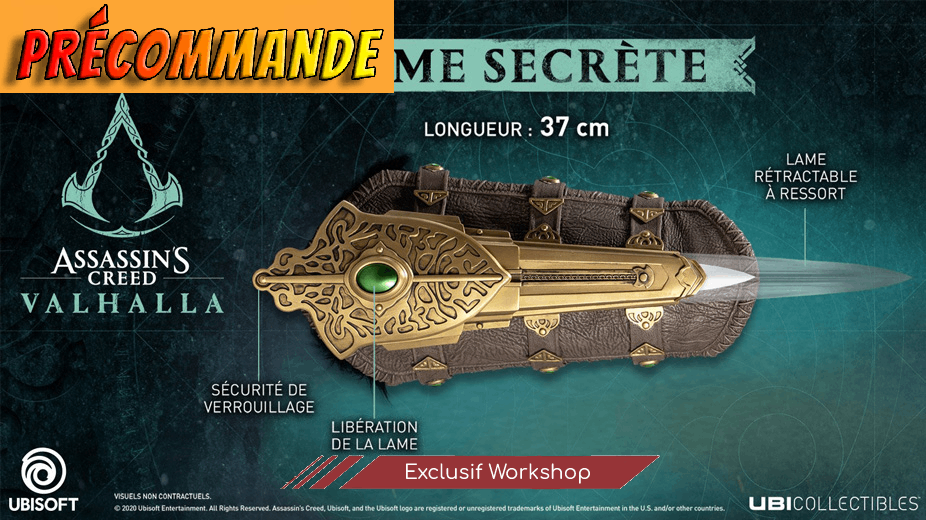 Lame secrète / Hidden blade Eivor Assassin's Creed Valhalla