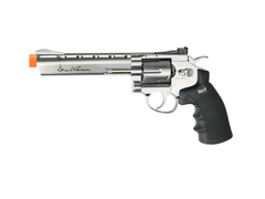 Revolver Dan Wesson 6 pouces CO₂ 6 mm argent – ASG — Réf. 17115