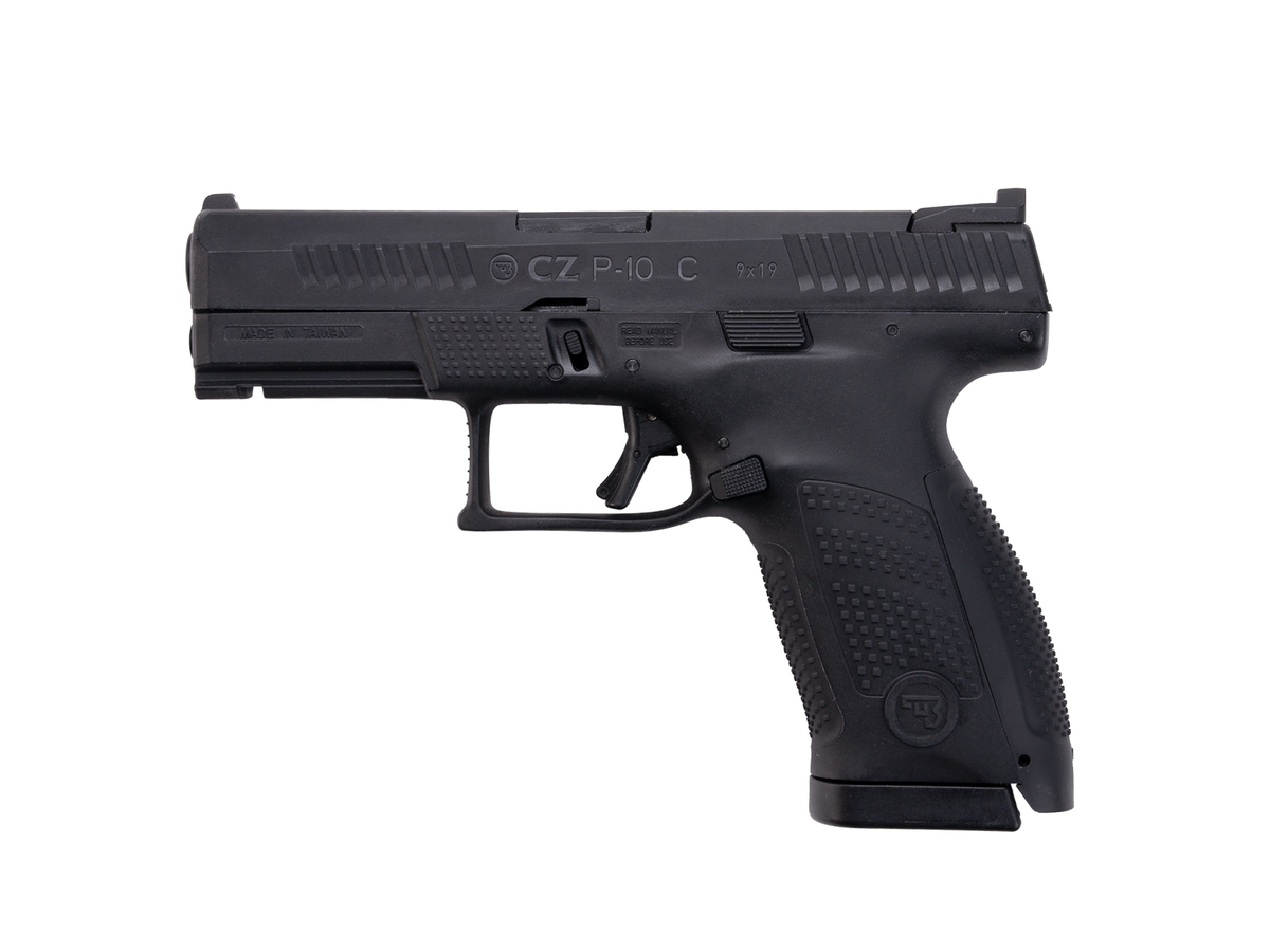 CZ P-10C GBB Gaz Full Polymer 6 mm – Noir – ASG — composant du pack AW
