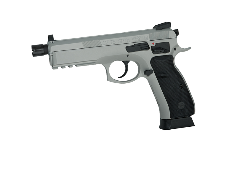 Pistolet GBB CZ SP-01 Shadow Urban Grey 6 mm – CO₂ — composant du pack AW