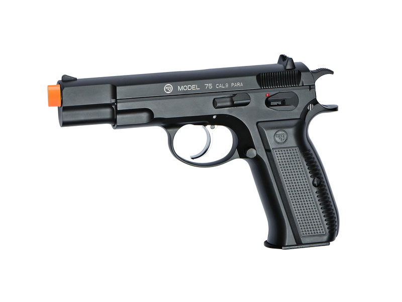 Pistolet GBB CZ 75 gaz 6 mm – full métal — composant du pack AW