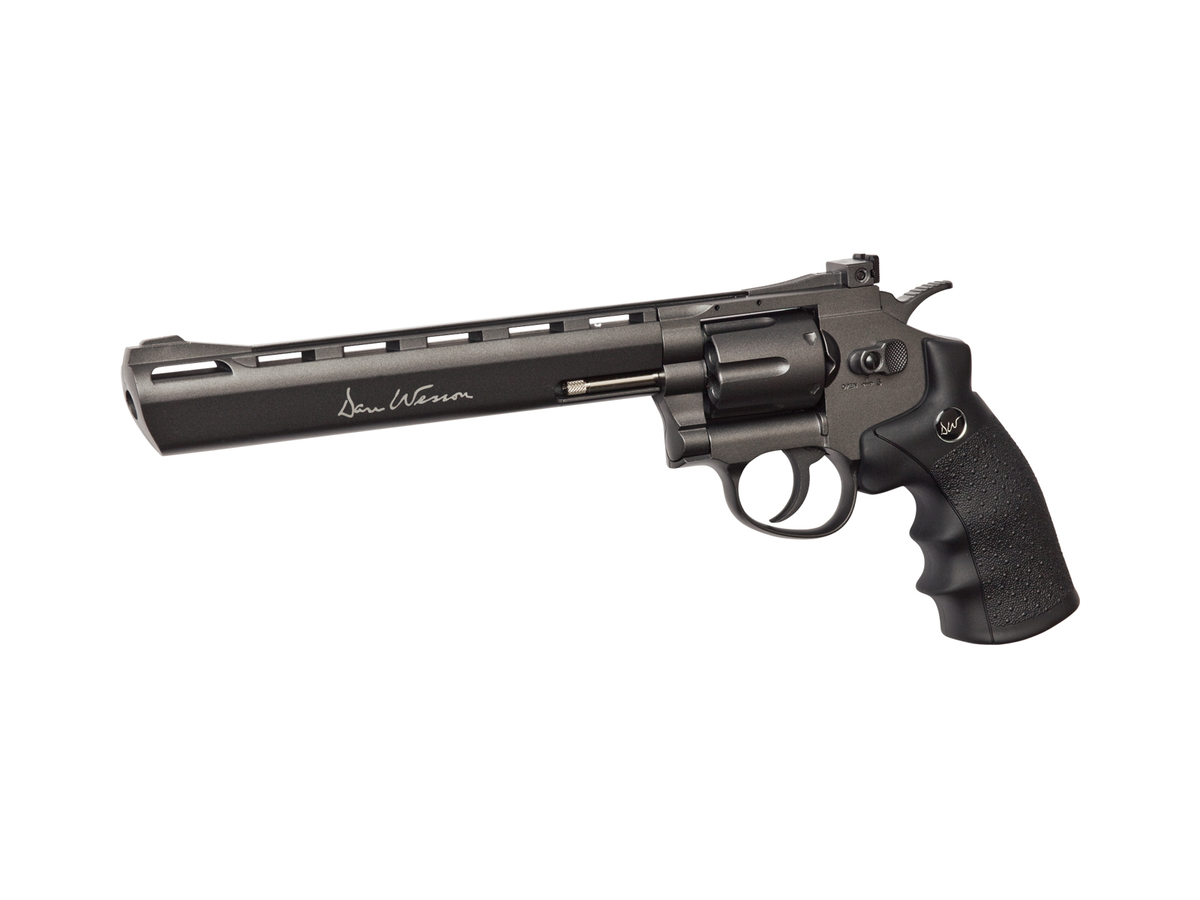 Revolver Dan Wesson 8 pouces CO₂ 6 mm Low Power – 1 J — composant du pack AW