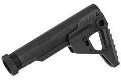 Crosse skeleton CNC noir pour M4 AEG Double Bell