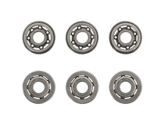 Jeu de 6 roulements ouverts 8 mm en acier – FPS Softair