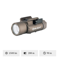 Lampe tactique rechargeable Olight PL-Pro Valkyrie – 1 500 lm