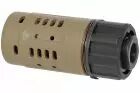 Muzzle Brake & cache flamme DA Tan 14mm CCW 5KU – vue 4