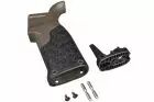 Pistol grip AR15 / M4 AEG EMG Zeta Vertical 20° ICS – vue 4