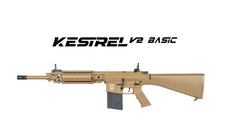 Réplique longue airsoft Specna Arms SA-E37 Kestrel ETU 6 mm — Noir / Tan — Réf. SA00291