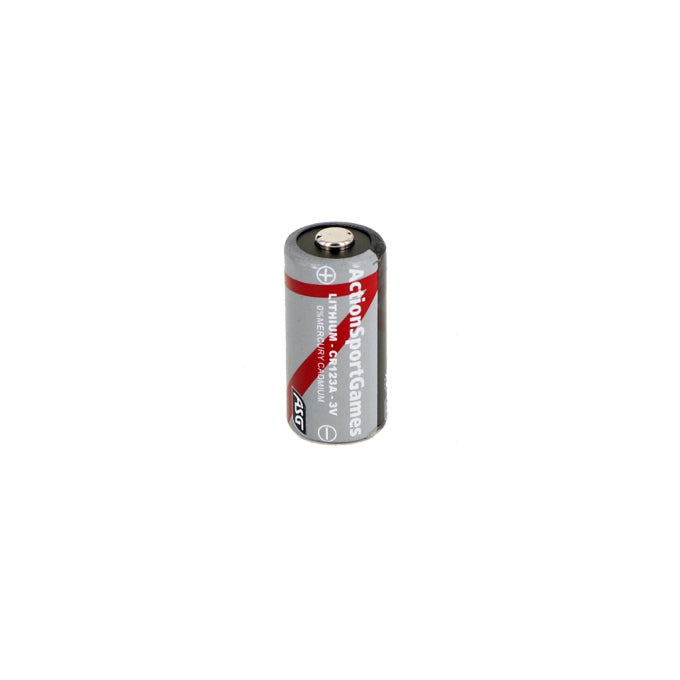 Pile ASG CR123A Lithium 3V référence 16693