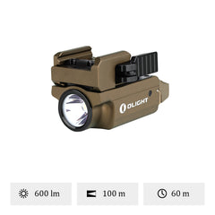 Lampe tactique rechargeable Olight PL-Mini 2 Valkyrie – 600 lm
