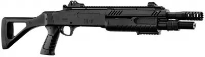 Fusil à pompe FABARM STF / 12-11" Compact Noir Spring BO-Manufacture